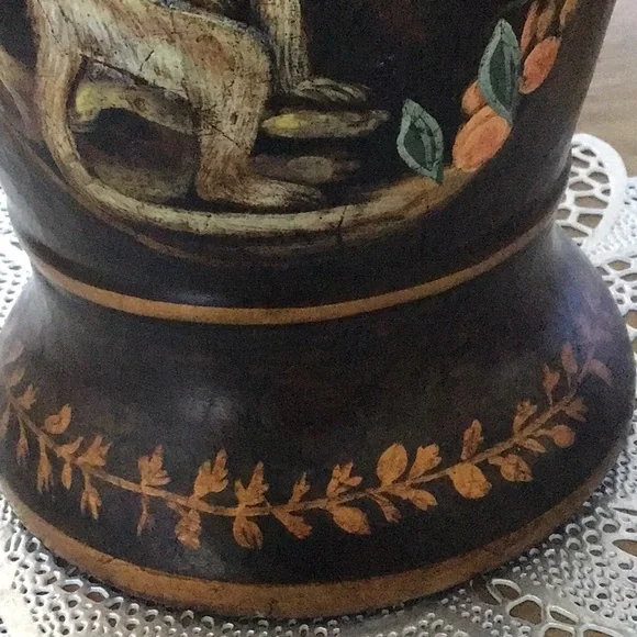 Vintage Sarreid Ltd. ceramic cachepot planter.